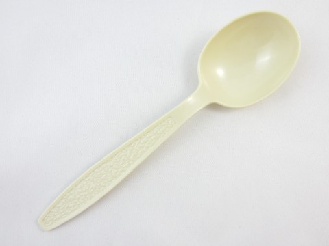 Heavy-Weight Polystyrene Soupspoon, Champagne, 100/Box, 10 Boxes/Carton