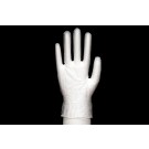 Lightly Powdered Vinyl Gloves, Small, Clear, 100/Box