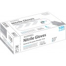 Powder-Free Nitrile Gloves, Large, Blue, 100/Box