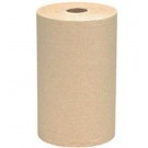 Hardwound Roll Towel 310 Feet, Kraft, 6 Rolls/Carton